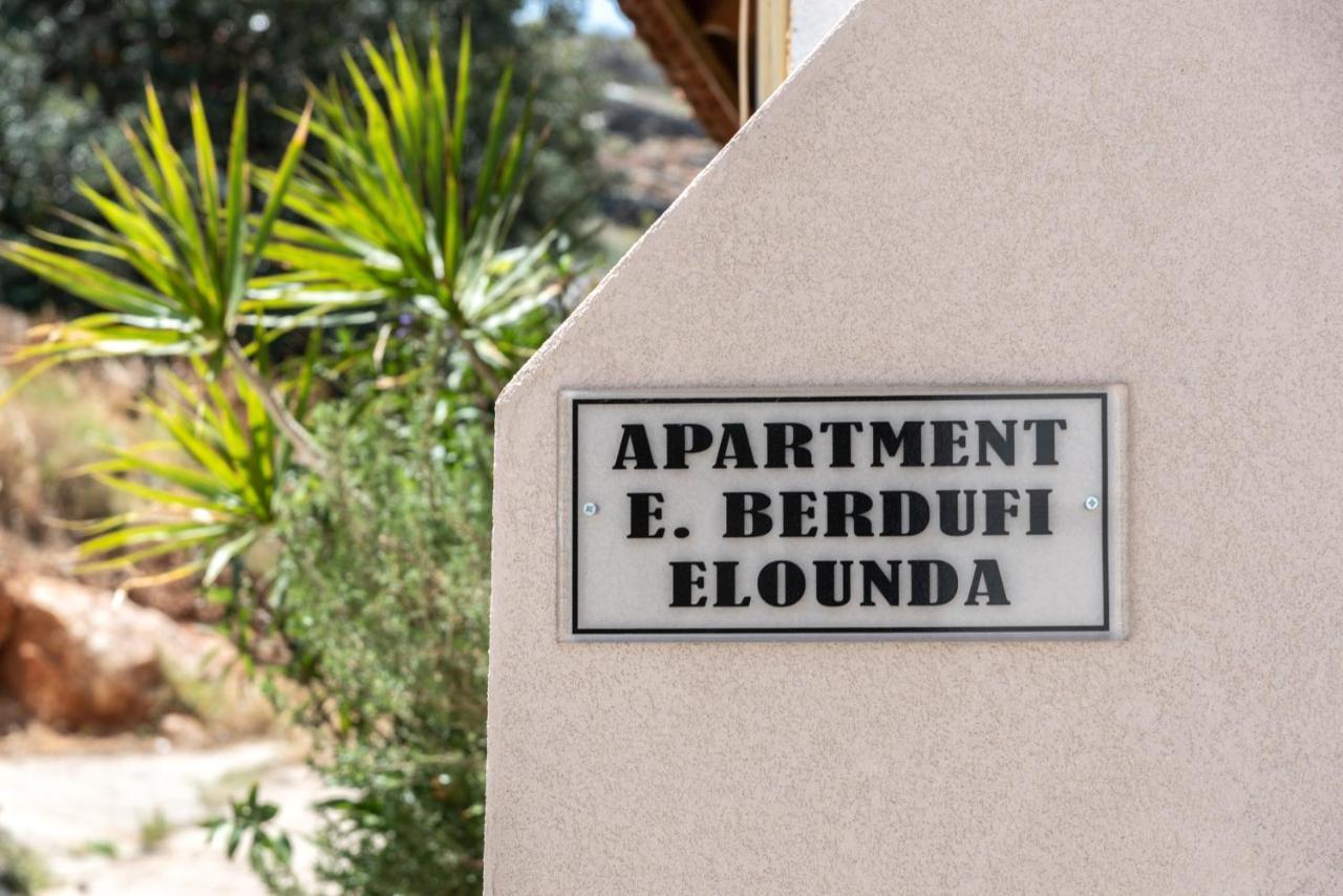 E.Berdufi Apartament Sea View Ελούντα Εξωτερικό φωτογραφία